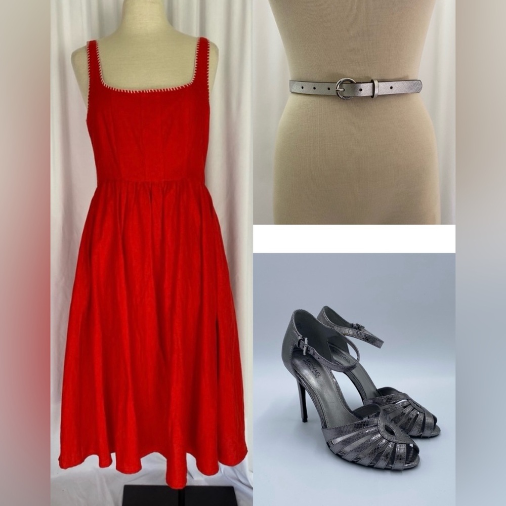 Christian Lacroix Linen Midi Dress - Picture 6 of 6